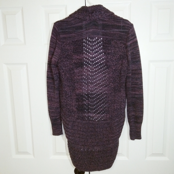 Bob Timberlake Navy & Purple Cardigan Sweater M - Picture 5 of 8